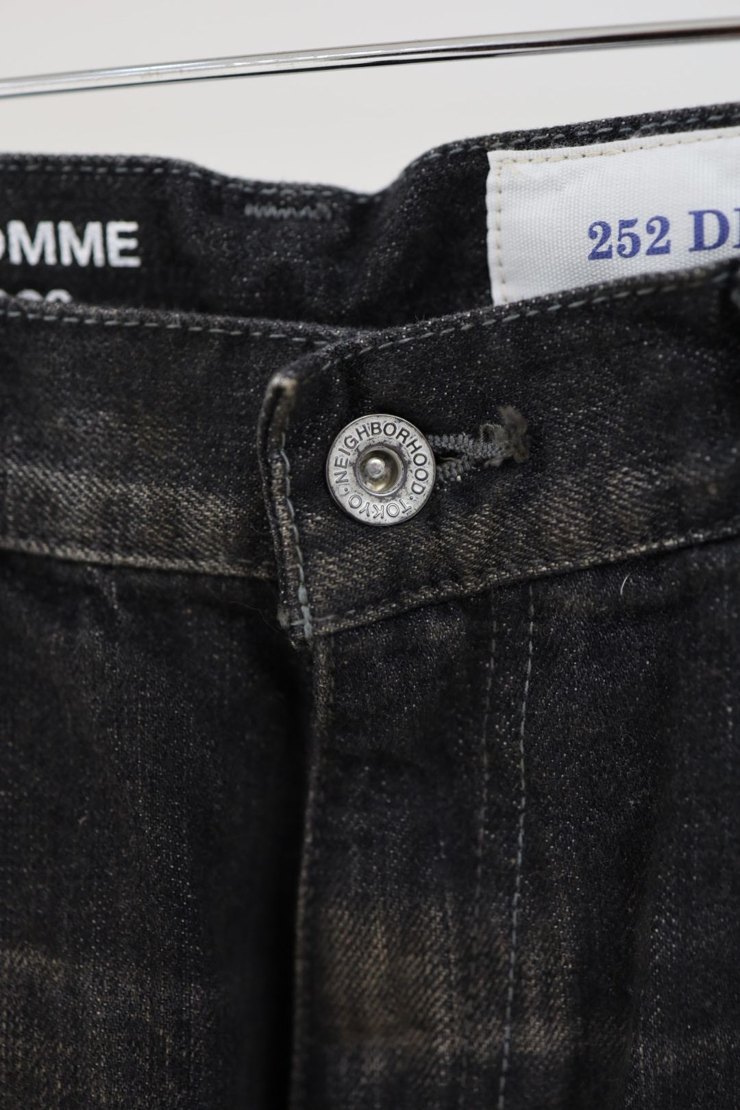 Yohji Yamamoto × NEIGHBORHOOD セルヴィッジデニムパンツ(HK-P94-065-1S26)BLACK☆12月5日(金)発売！