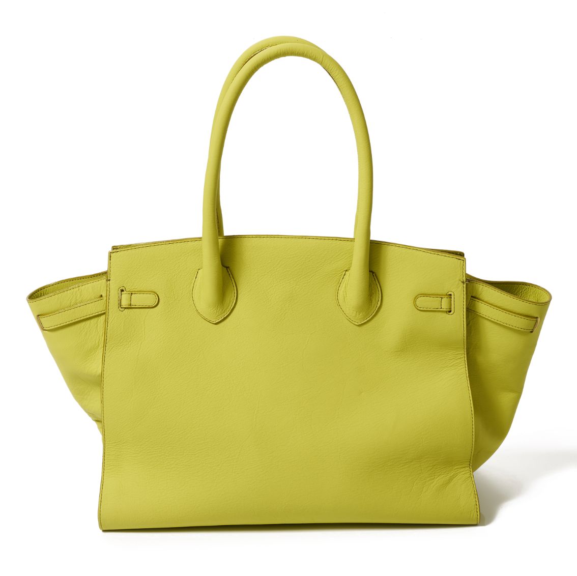 doublet 25AW BREW-DYED LEATHER "ITA" BAG(25AW82BG67)GREEN TEE