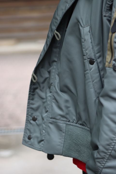 JUNYA WATANABE CdG MAN ウールジャガードN-2Bフライトジャケット style.2021.11.6