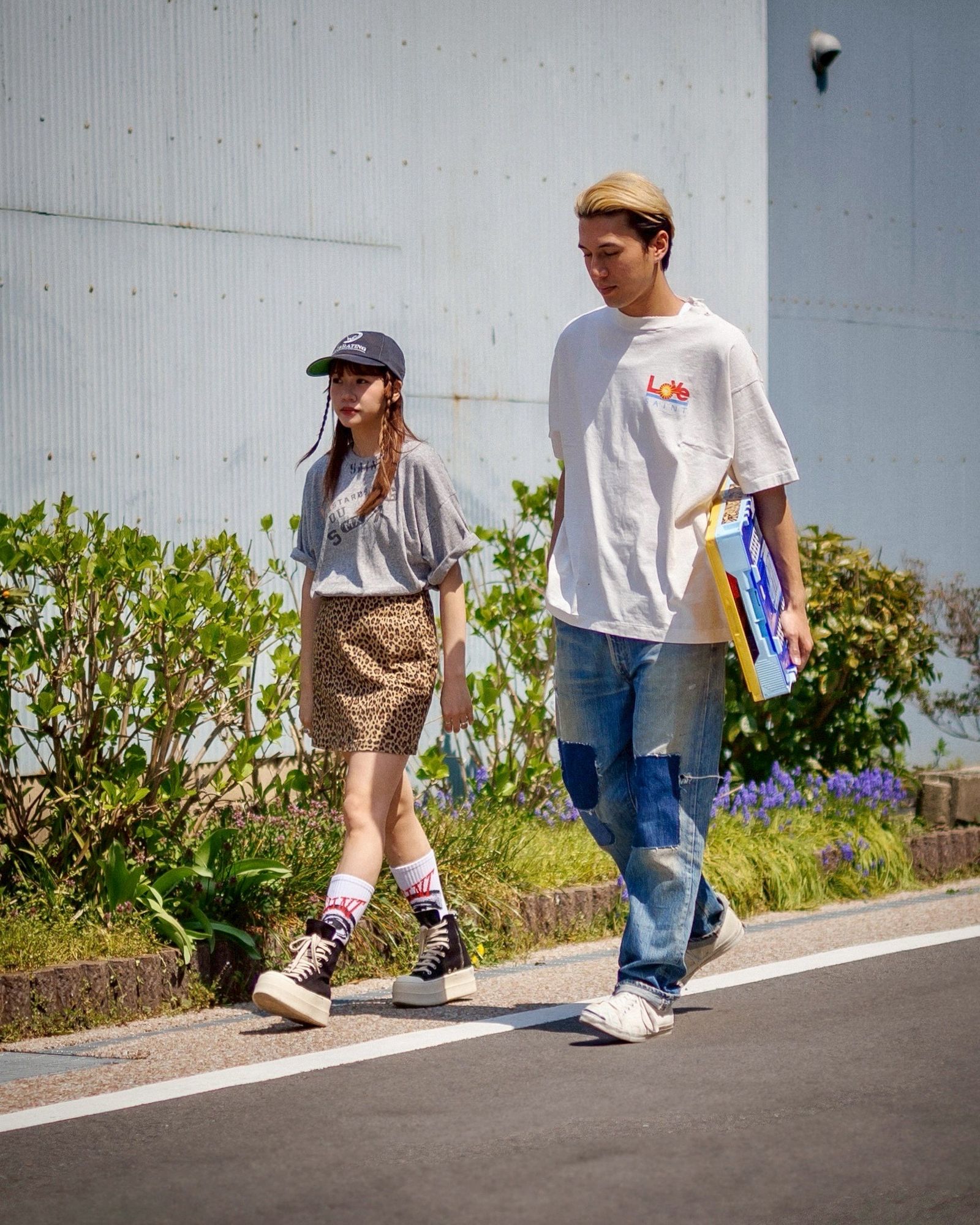 セントマイケル25SS  LOVE_SS TEE(SM-HR8-0000-024)WHITE