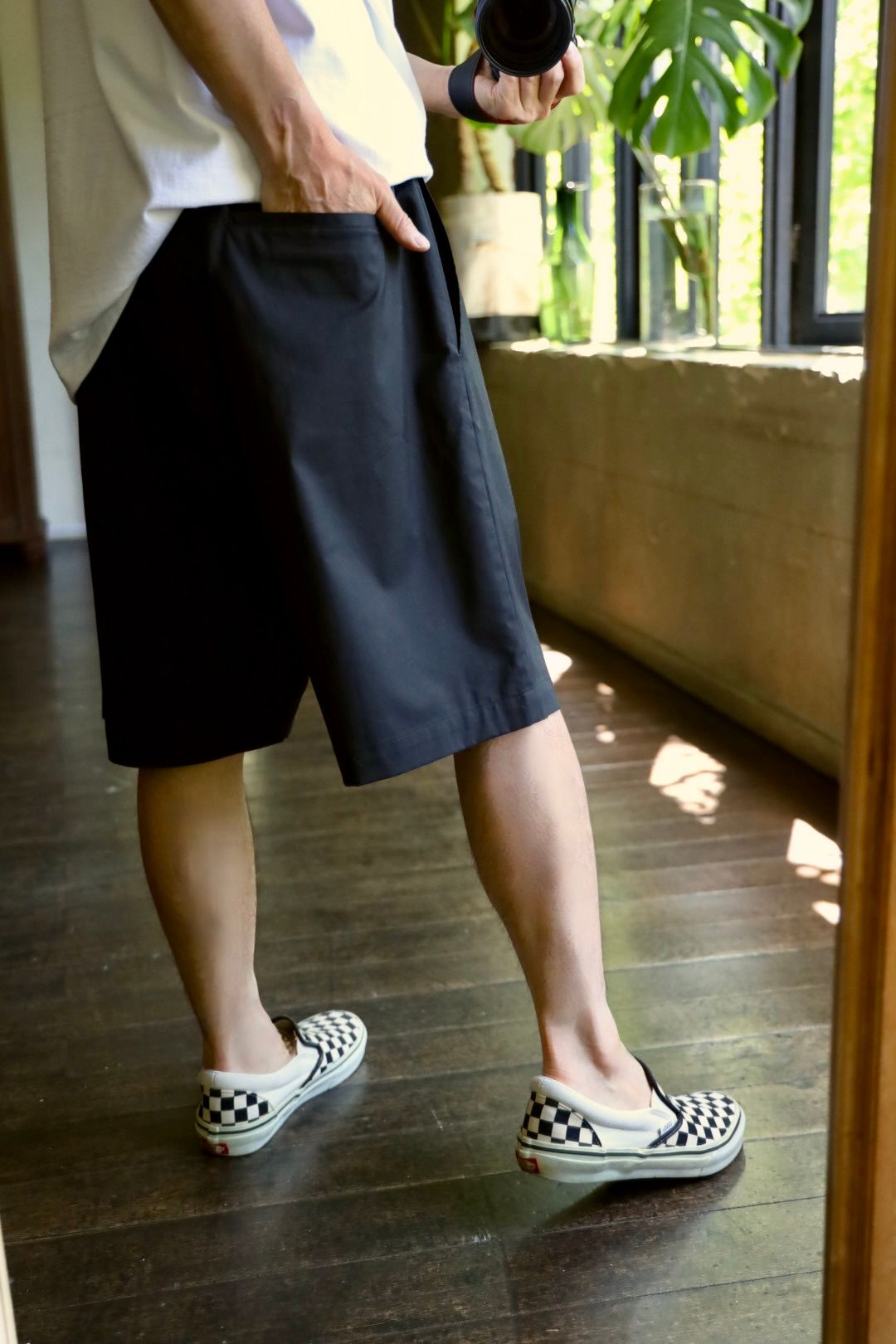 Graphpaper Solotex Twill Slim Waisted Chef Shorts Mix style.2024.5.17.
