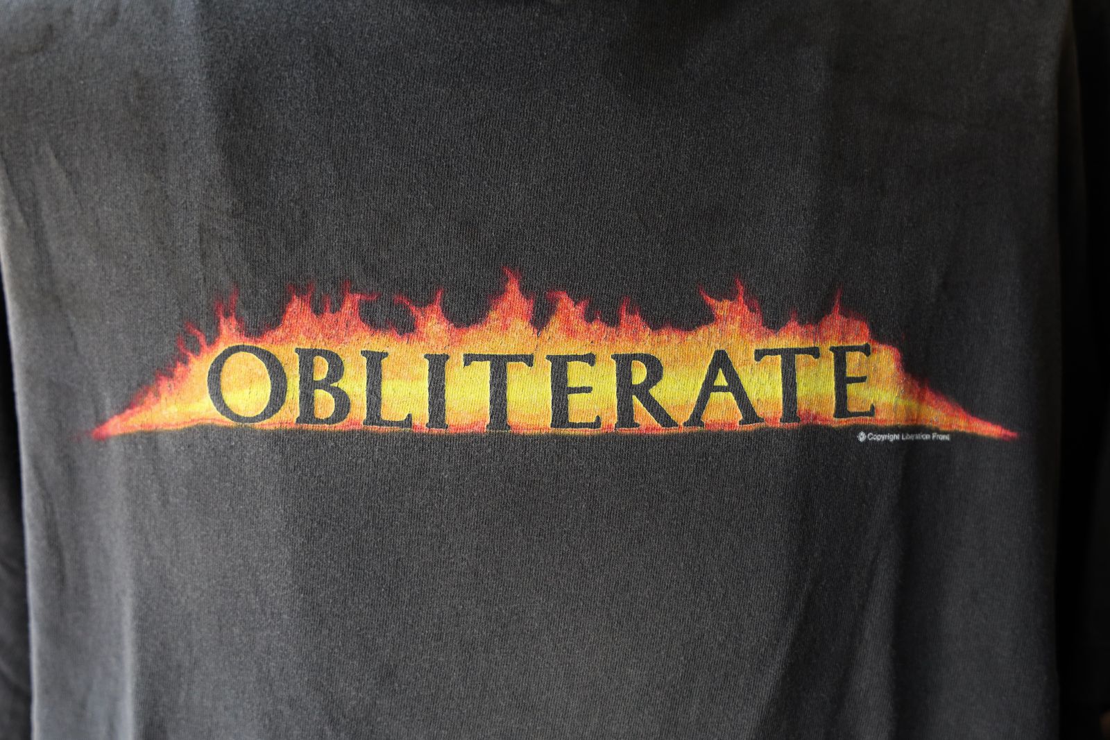 SAINT MICHAEL セントマイケル OBLITERATE 半袖 Tシャツ SAINT M×××××× - 【残りわずか】SM-HR8-0000-013 / SS TEE