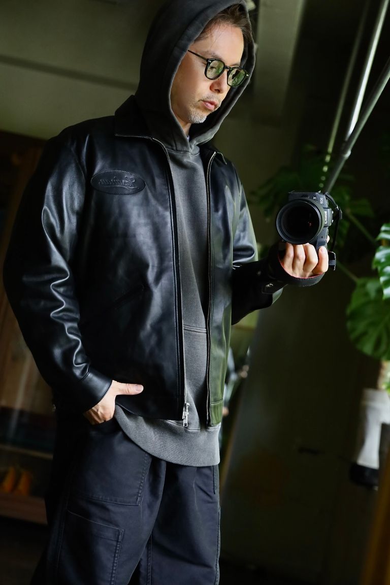 LASTMAN - LASTMAN 24AW ラストマン大久保篤志 LEATHER DRIZZLER 