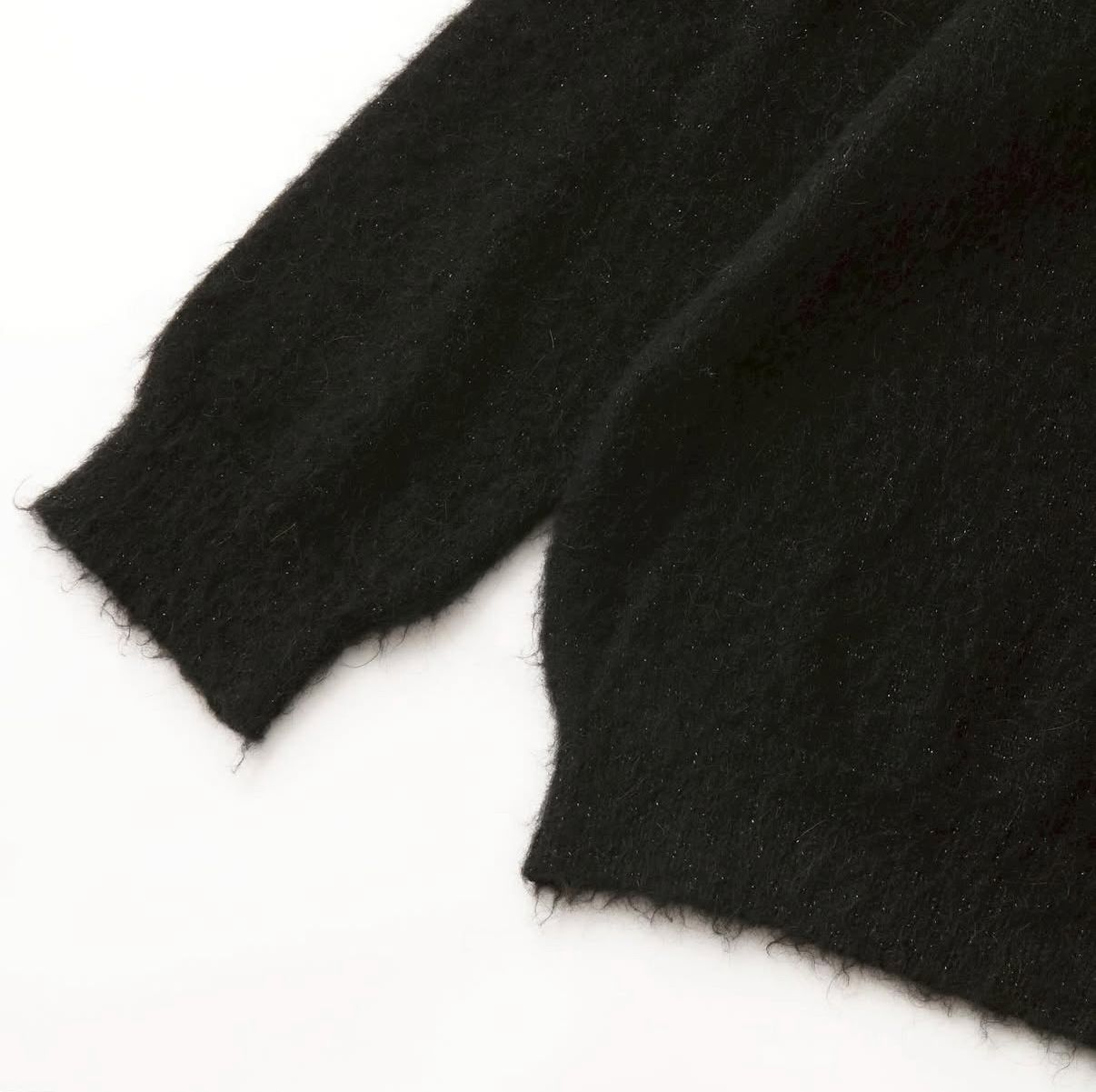 S.F.C 25FW エスエフシー LAME MOHAIR CARDIGAN(SFCFW25KN01)Black★11月22日(土)発売！