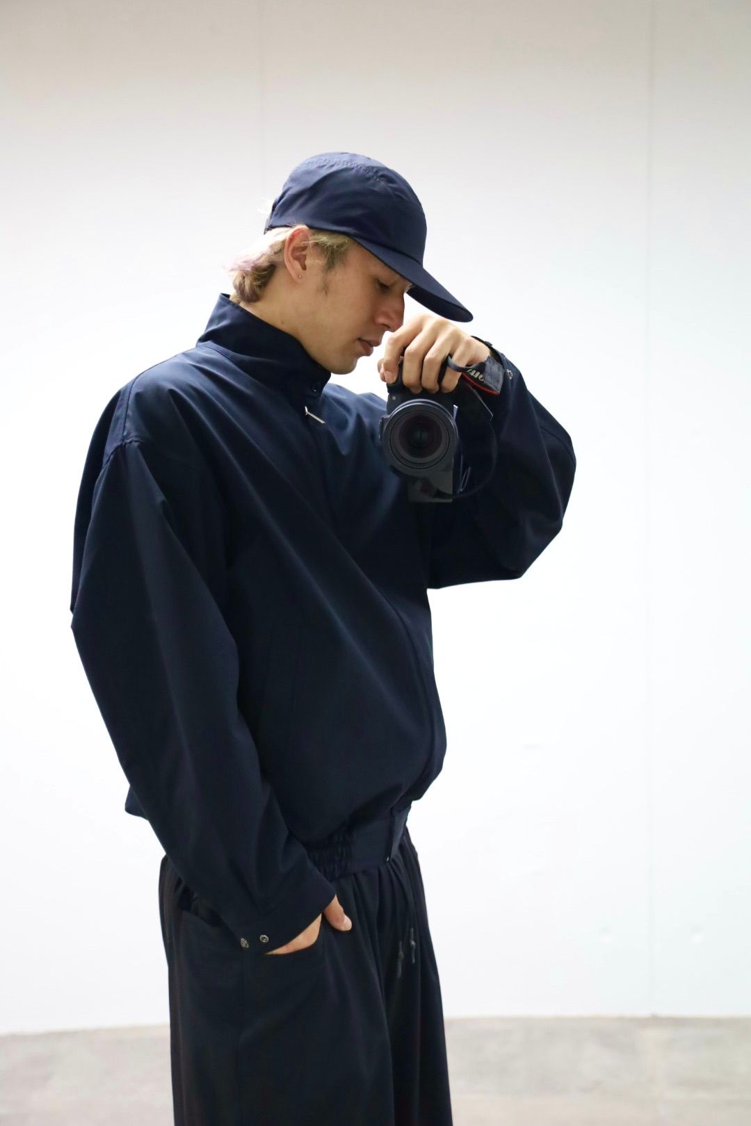 S.F.C 26SS エスエフシー T/C BOMBER JACKET(SFCSS26J01)Navy☆2月28日(土)発売！
