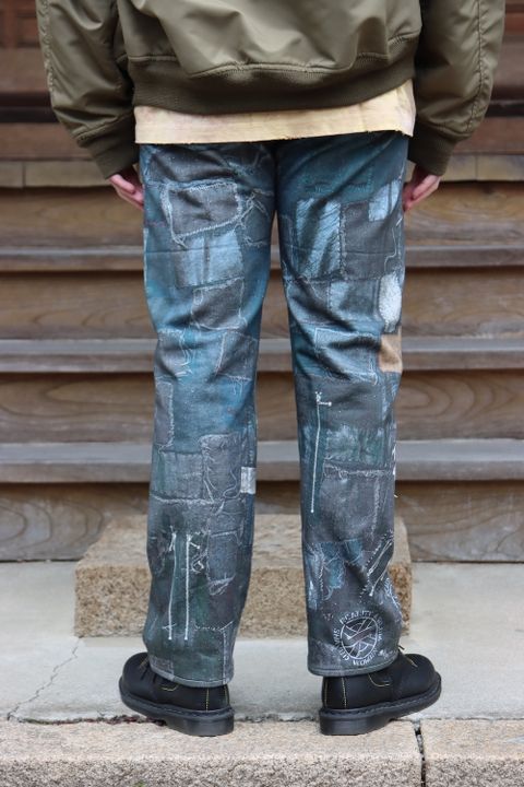 doublet VEGETABLE DYED MA-1(22SS13BL132) style.2022.1.16