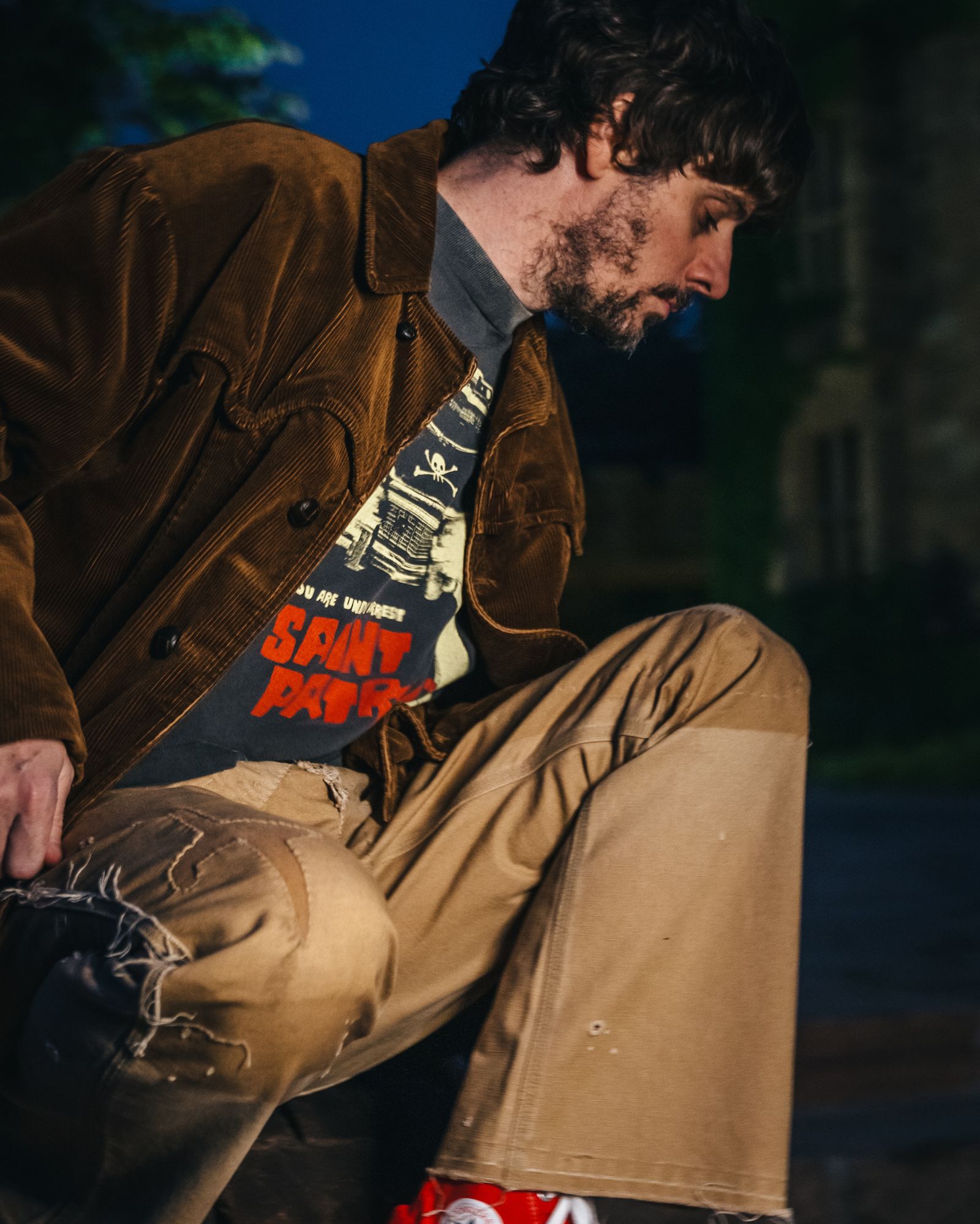 セントマイケル CORDUROY BOA JACKET/BROWN(SM-HR1-0000-079)☆10月25日(土)発売！
