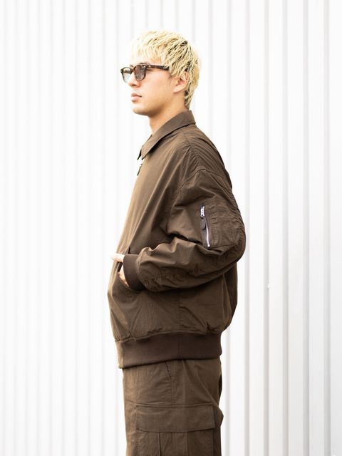 FreshService TACTICAL WOOL BOMBER JACKET(BROWN)9月26日(土)新作発売！