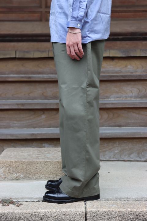 E.TAUTZ CORE FIELD TROUSERS(XTRS06 1015) style.2021.9.5.