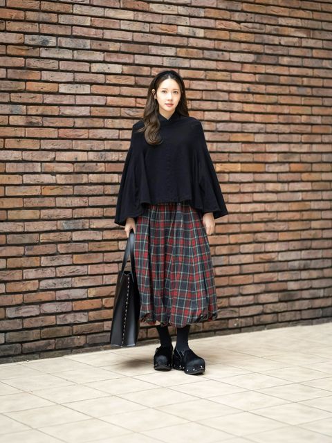 tao 新作ウールミルドタータンチェック先染パンツ style.2026.10.18