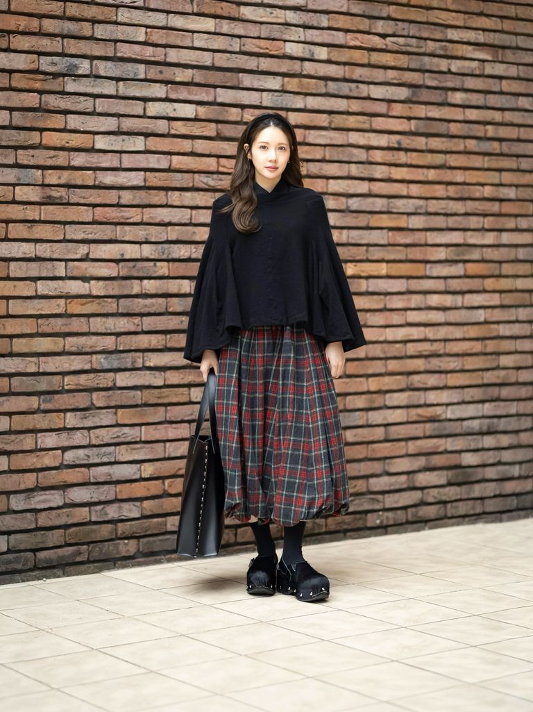 tao 新作ウールミルドタータンチェック先染パンツ style.2026.10.18