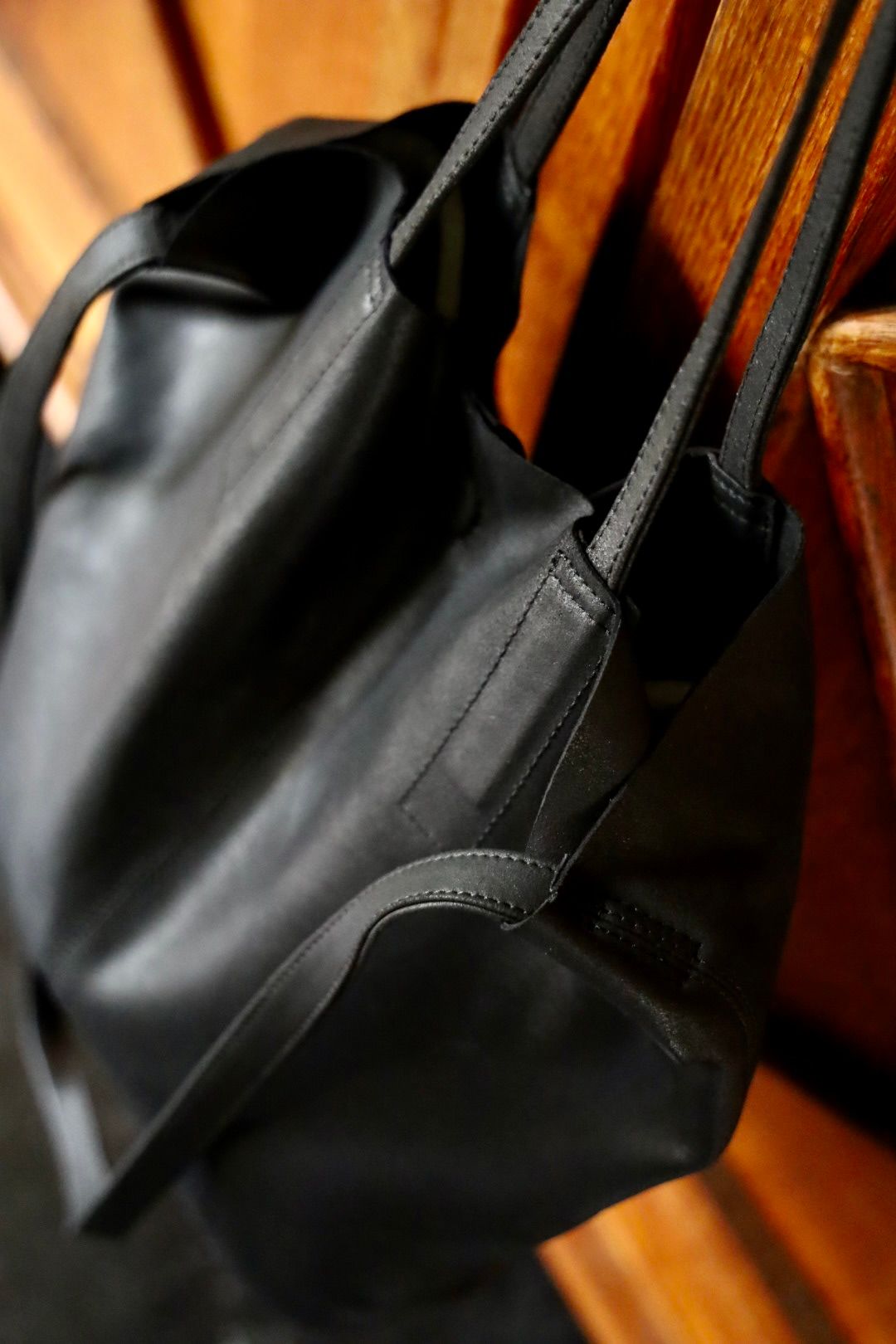 Morphee / モルフェトートバッグ 【LONG】3WAY MIDIUM TOTE(ML-BLK)BLACK☆8月27日(木)再入荷いたしました！