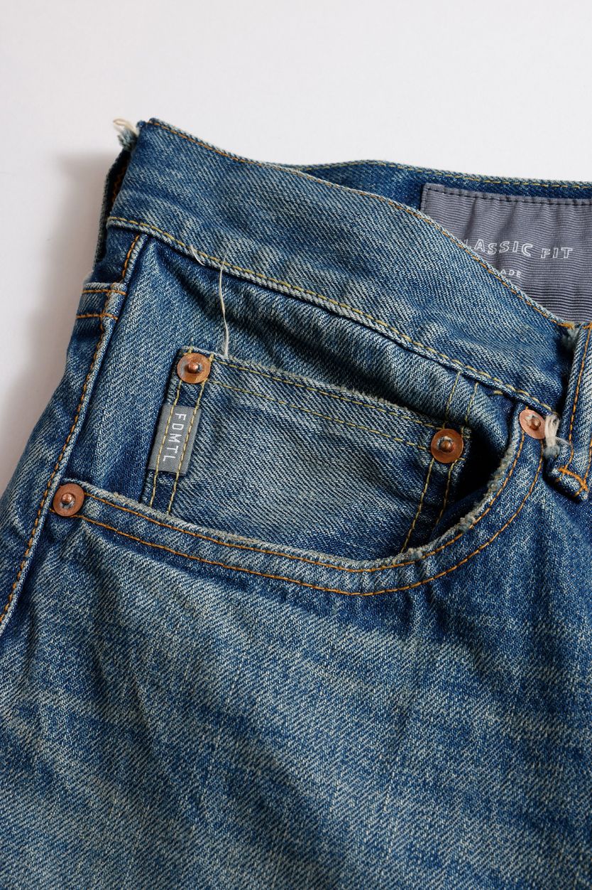 ファンダメンタル 26SS CLASSIC STRAIGHT DENIM CS133(FA26MG133) INDIGO☆新作発売！
