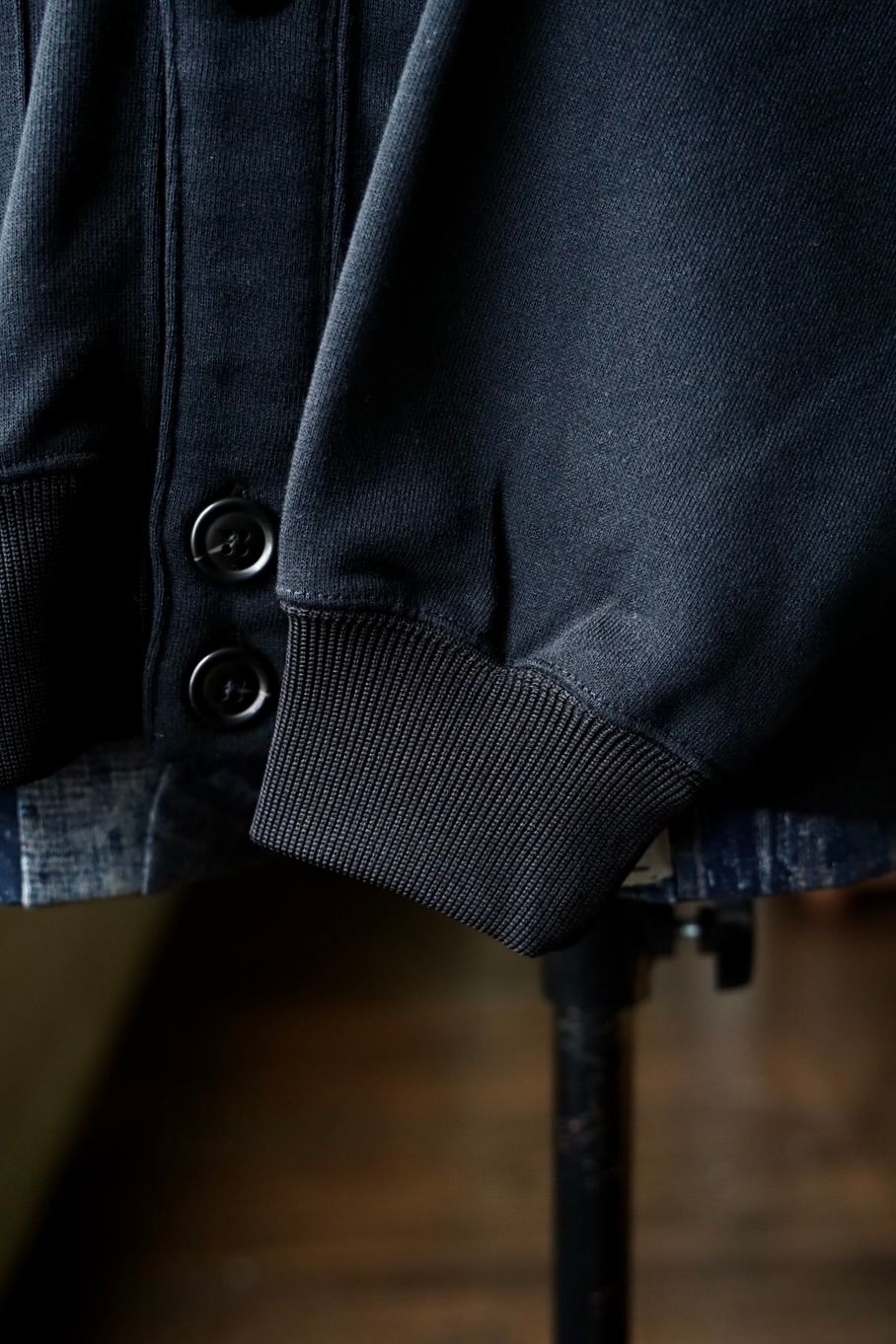 S.F.C 25SS エスエフシー SWEAT CARDIGAN (SFCSSCS03)Black