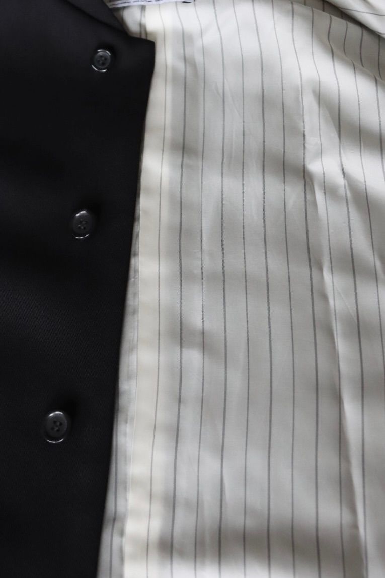 グラフペーパー Women's  25AW Techno Wool Nylon Stand Collar Short Jacket(GL253-20317)BLACK