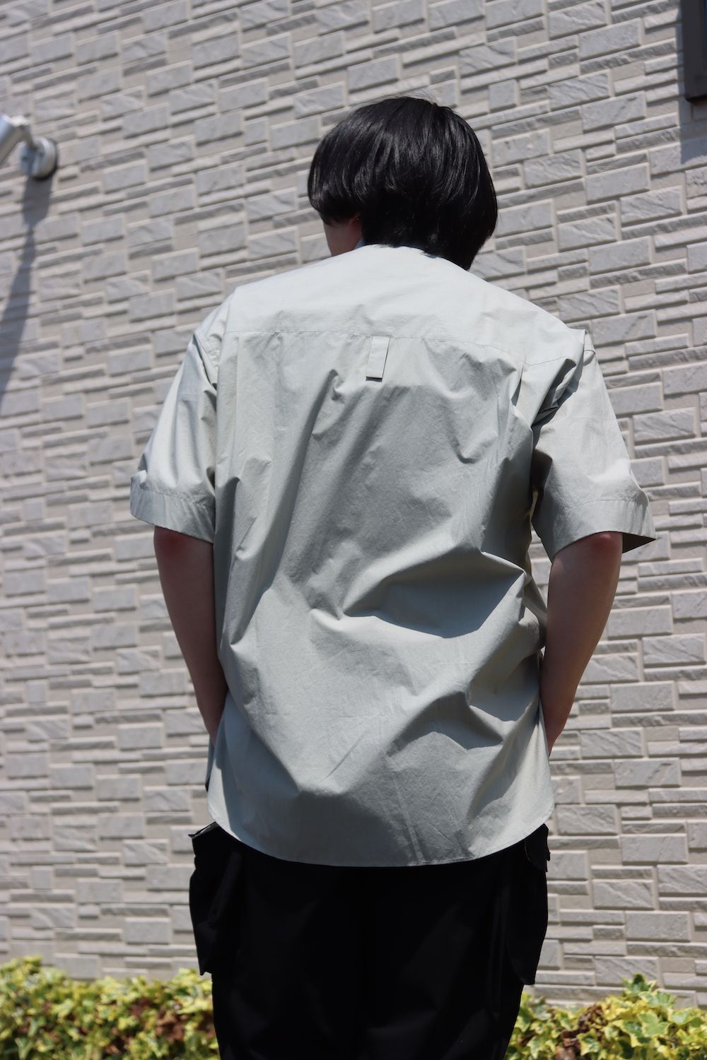 STUDIO NICHOLSON SORONO LIGHT COTTON POPLIN OVERSIZED style.2022.4.20