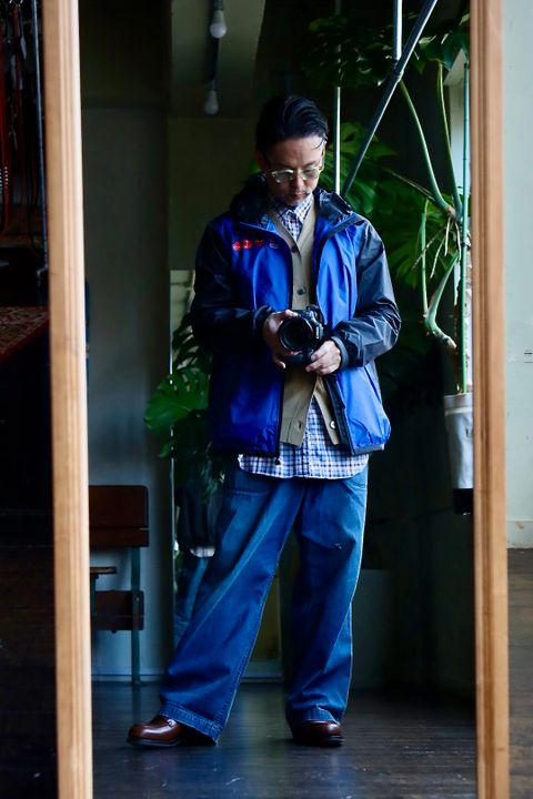 PLAY Comme des Garçons×K-WAY HOODIE FULL ZIPスタイル