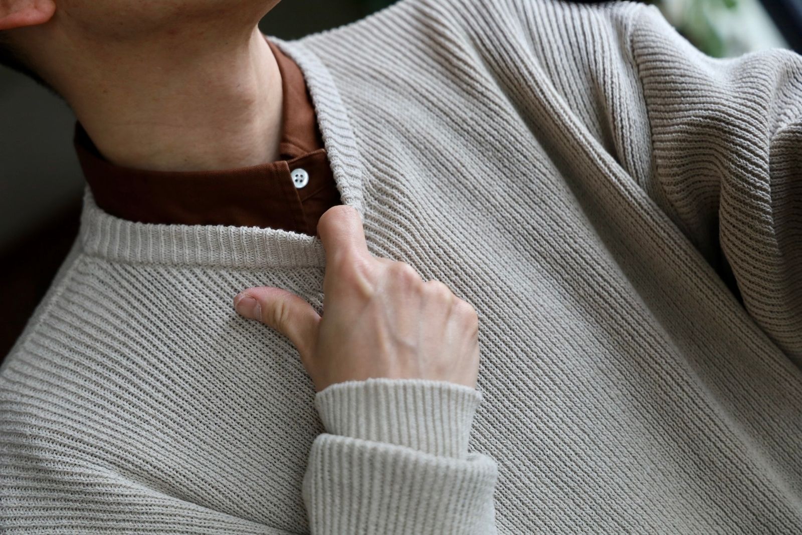 Graphpaper - グラフペーパー 25SS Linen Solotex Loose Rib Graphpaper - グラフペーパー 25SS Linen Solotex Loose Rib