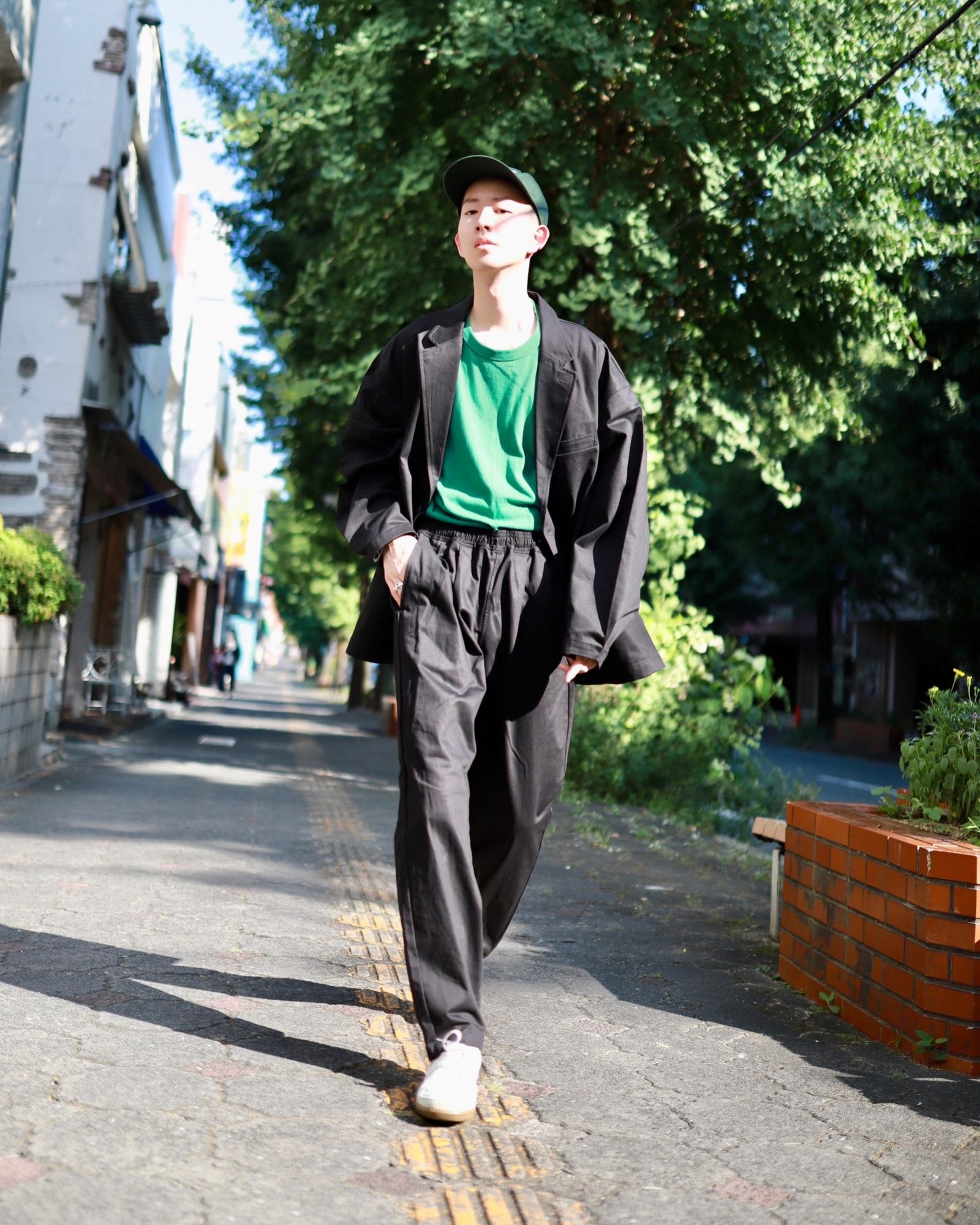 CORPORATE CHINO セットアップ-