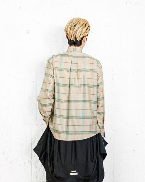 YOKE PLAID REGULAR COLLAR SHIRT 2月15日(土)新作発売！