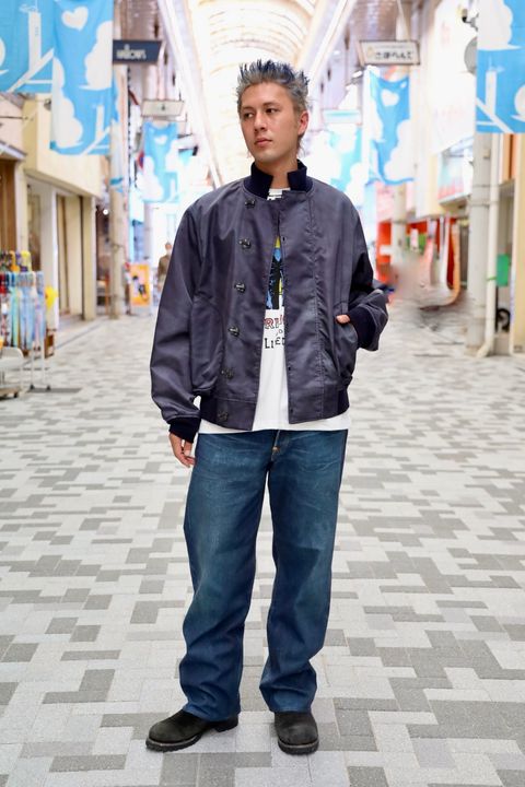 eYe JUNYA WATANABE MAN New Manual Wネーム ナイロンツイル転写プリントジャケット 5月14日(金)