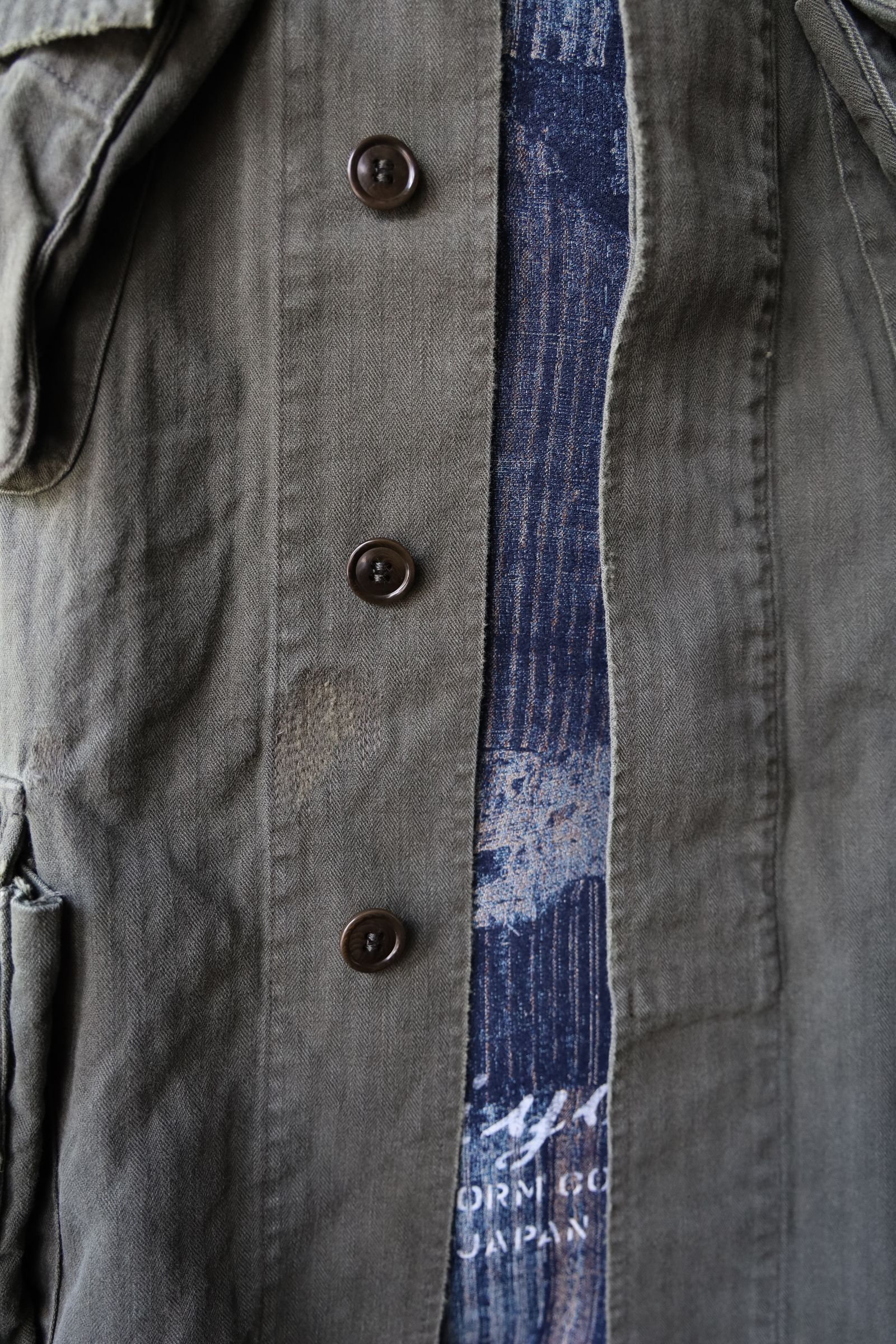 アプレッセ 2025 STYLE2  ジャケット Vintage US Army Jungle Fatigue Jacket(25AAP-01-57)OLIVE☆7月26日(土)発売！