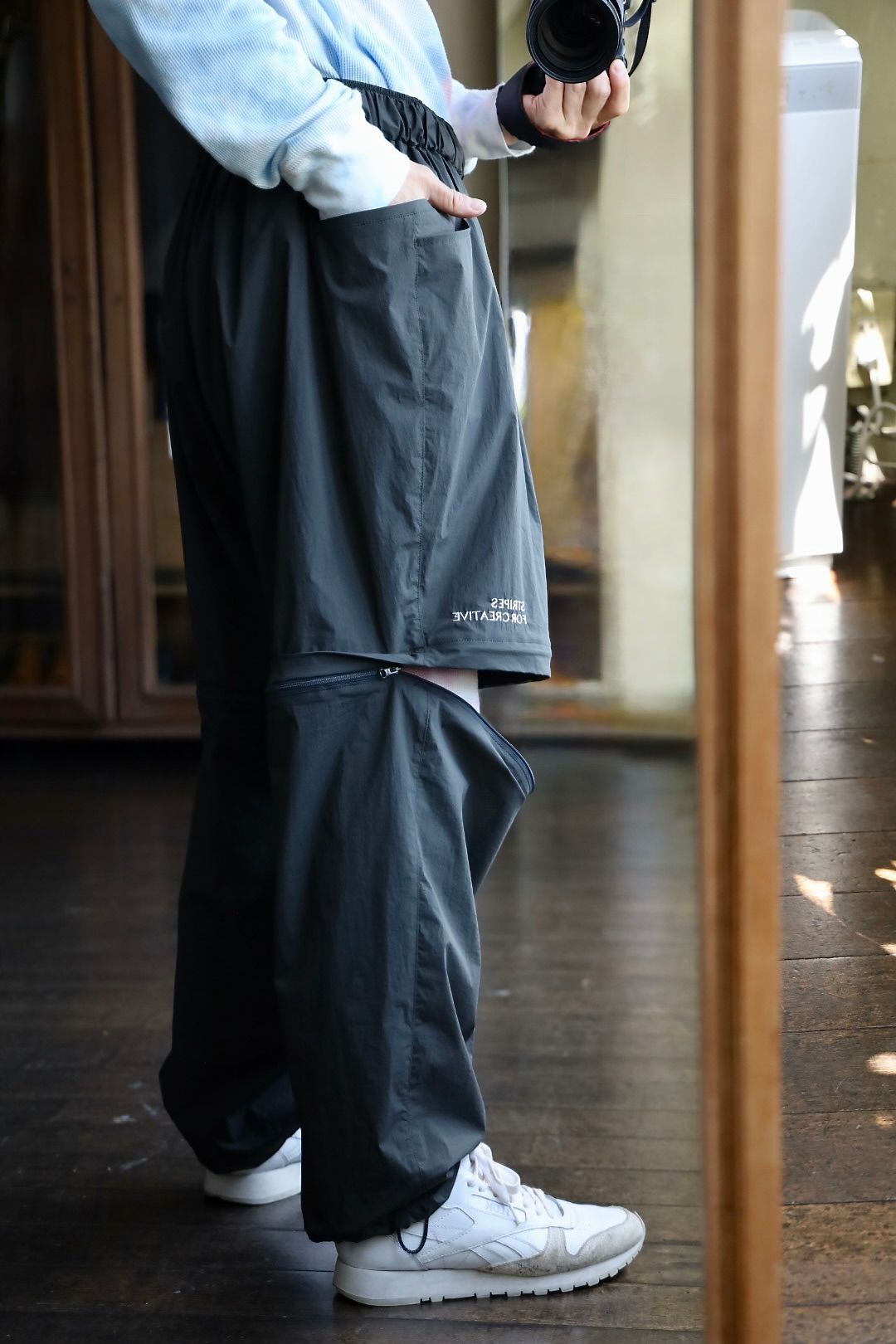 S.F.C 25SS エスエフシー SUPER WIDE DETACHABLE PANTS (SFCSS25SPP01)D.Grey☆5月10日(土)発売！