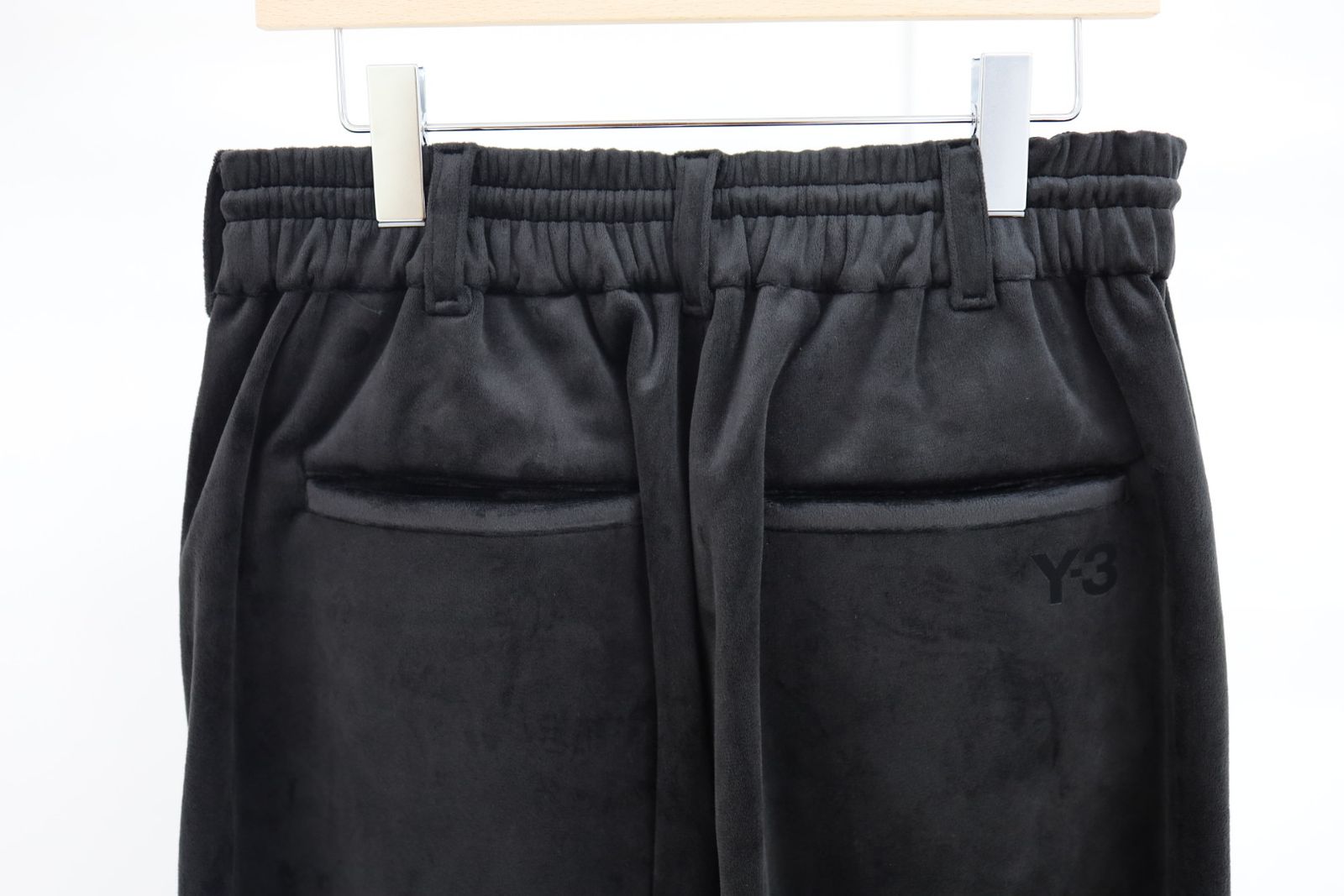 ワイスリー Y-3 トラックパンツ VELVET TRACK PANTS(KT1374)BLACK☆新作発売！