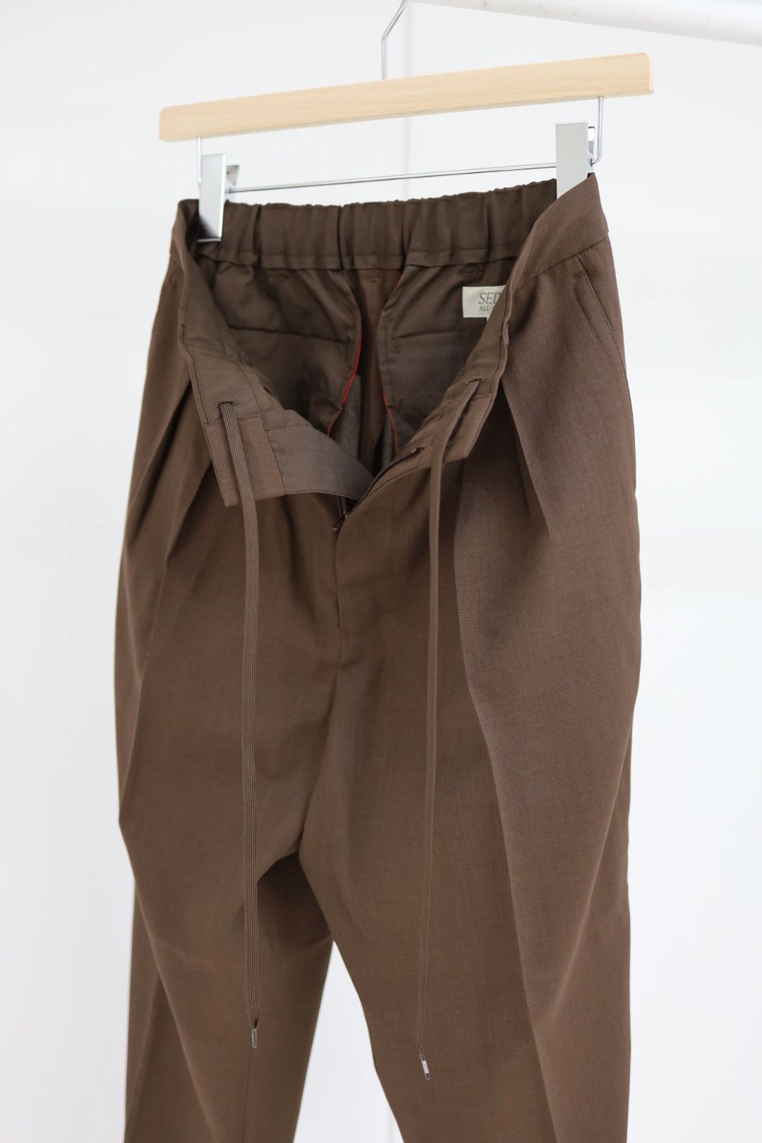 セダンオールパーパス 26SS Ventilation Wide Slacks(SD26S-PT05)Brown☆3月20日(金)発売！