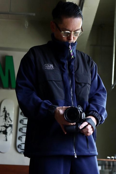 is-ness イズネス22AW THM FLEECEスタイル.2022.10.23.