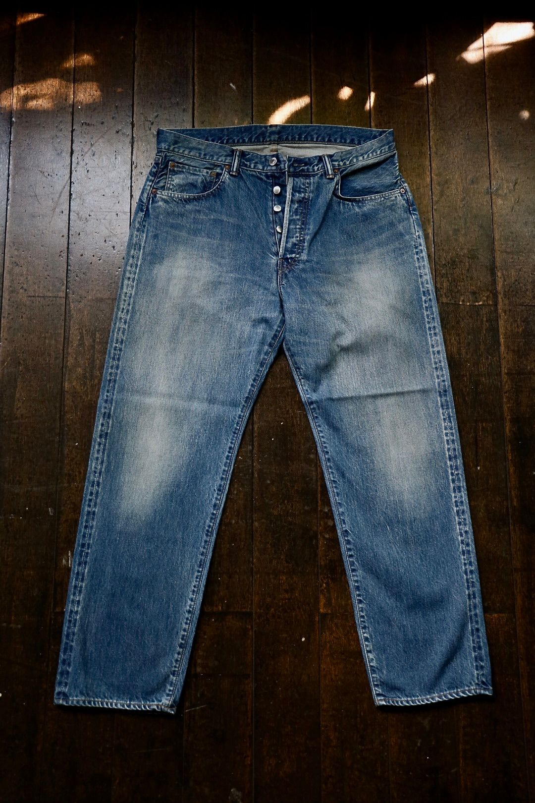 アプレッセ Washed Denim Pants E(AP-4004)BLEACH☆8月10日(土)発売！