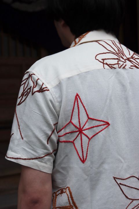 KHOKI B shirt(22SS-B-04) style. 2022.03.21.