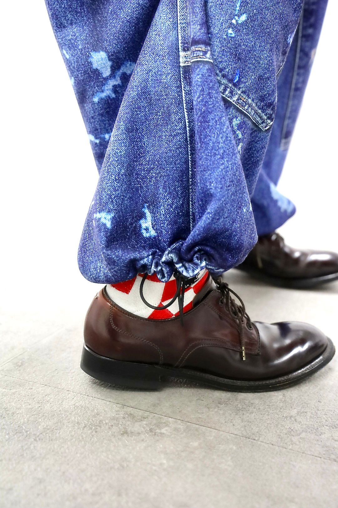 トーキングアバウト ジ アブストラクション 26SS PRINT DUCK WIDE PT(26SS-PT-002CH)DENIM新作発売！