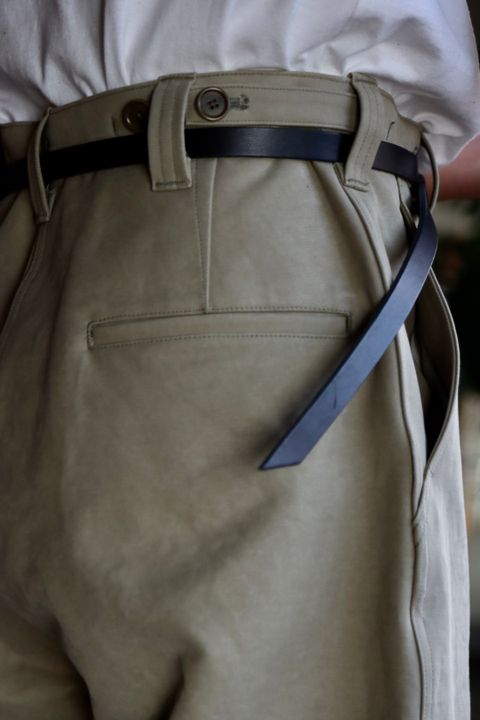 A.PRESSE 23SS Motorcycle Trousers サイズ2着用スタイル
