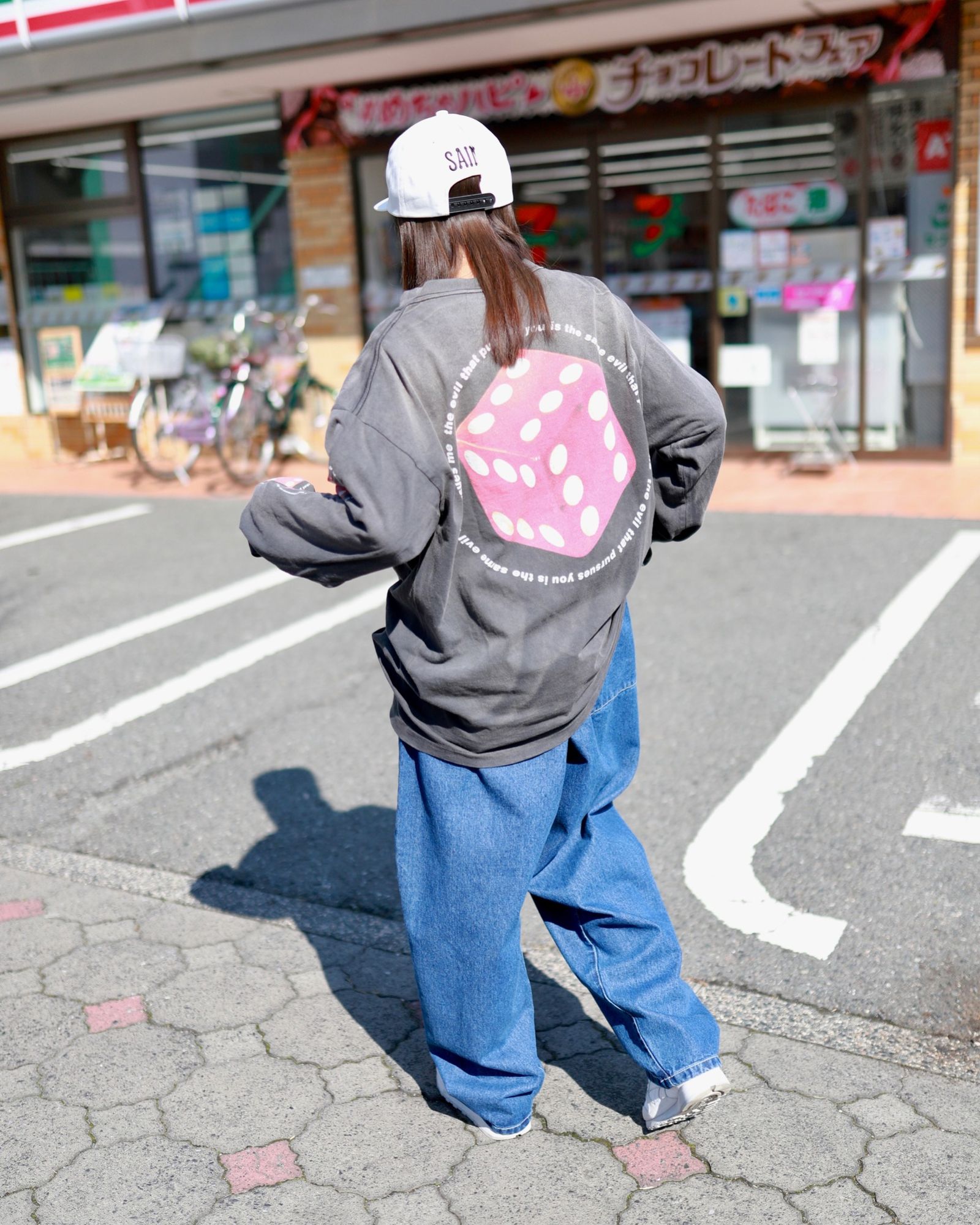 セントマイケル 新作DICE L/S TEE style.2023.2.10