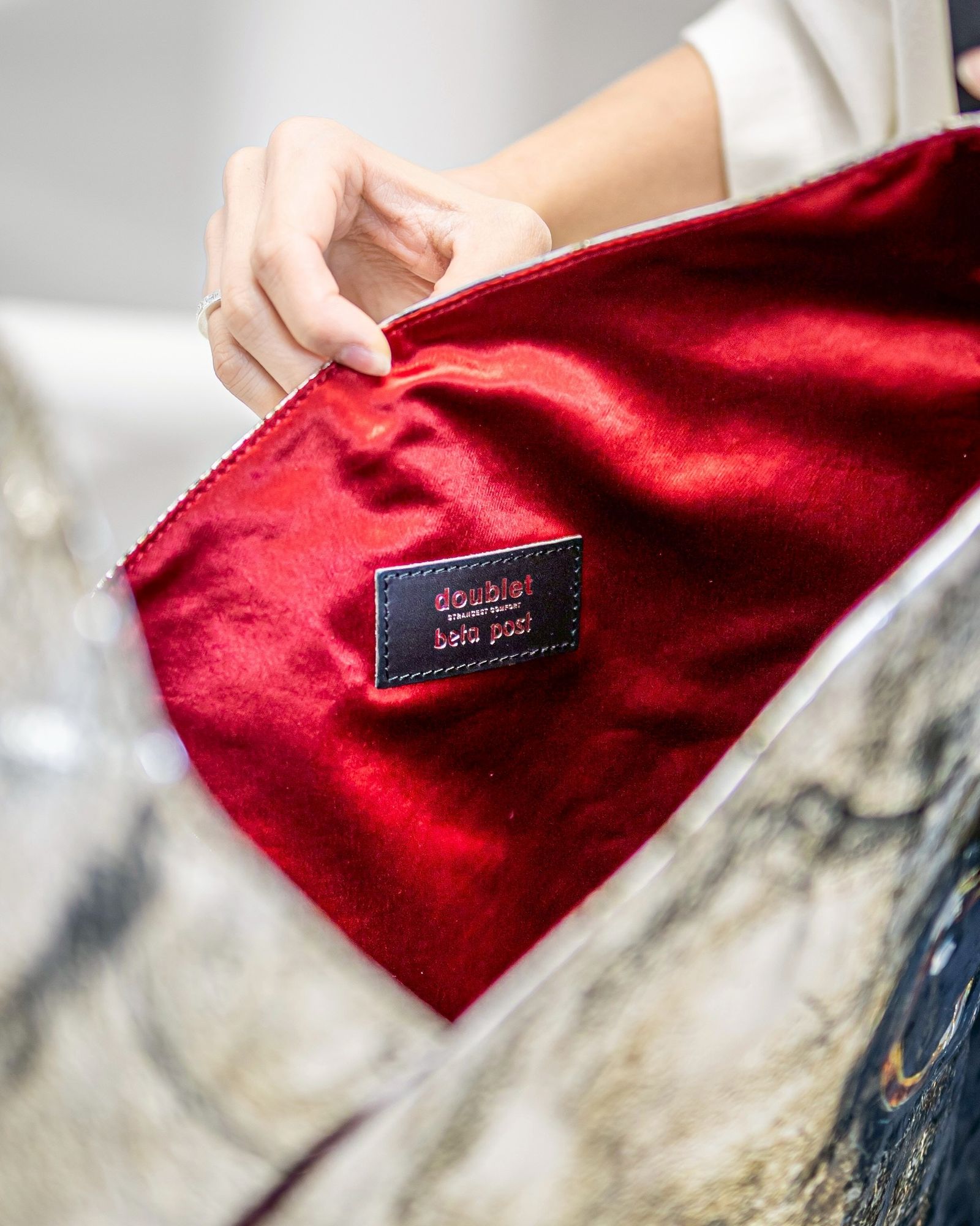 doublet ダブレット26SS TUNA HEAD BAG (26SS70BG79)TUNA★2月14日(土)11:00発売！