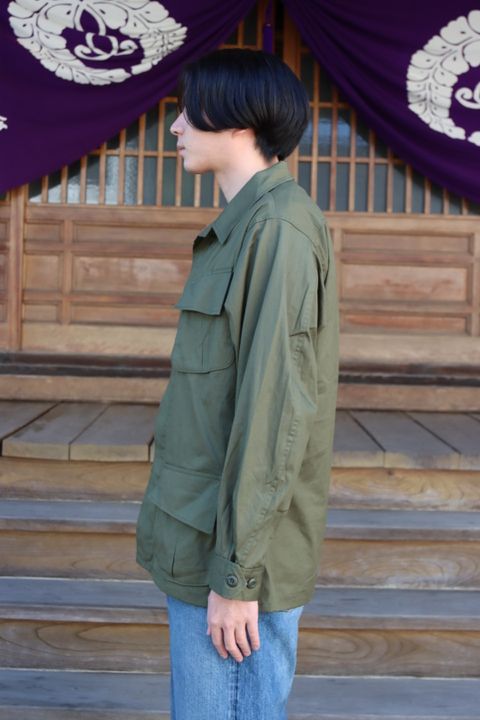 CIOTAスビンコットンウェザージャングルファティーグジャケット(JKLM-116M)OLIVE style2021.9.22.