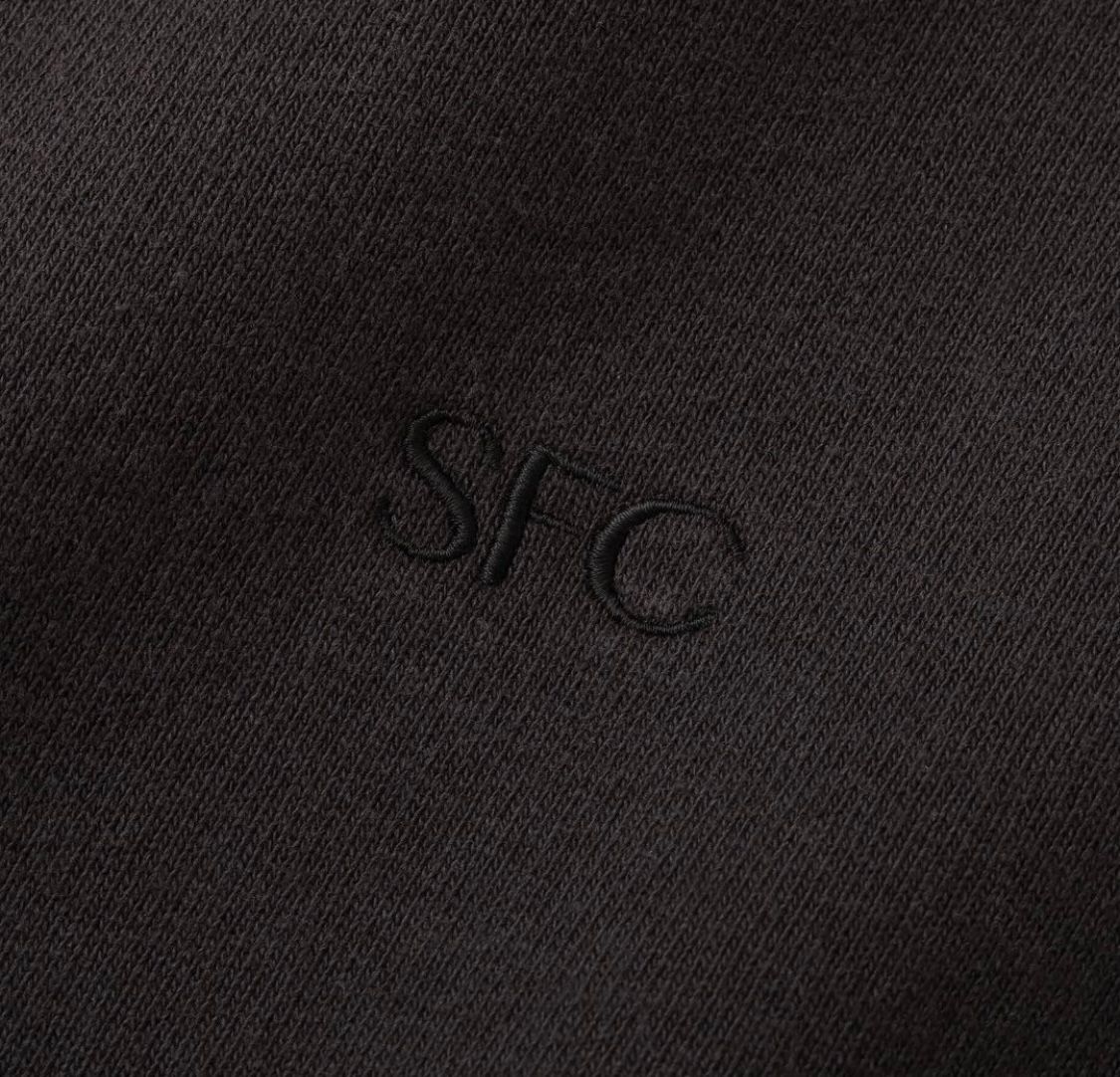 S.F.C 24SS SFC CREW (SFCSS24CS02)Washed Black