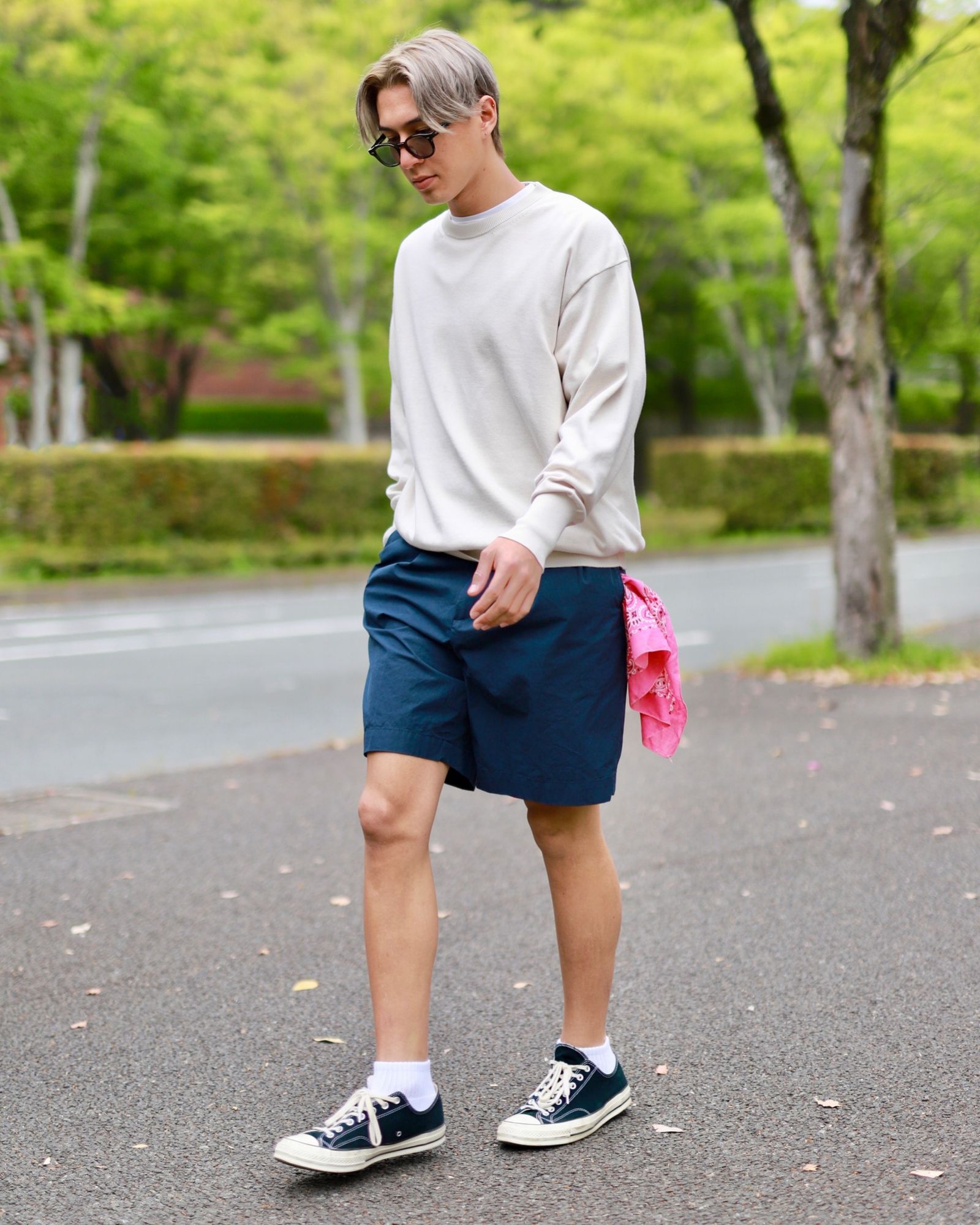 A.PRESSE - アプレッセショーツ High Density Weather Cloth