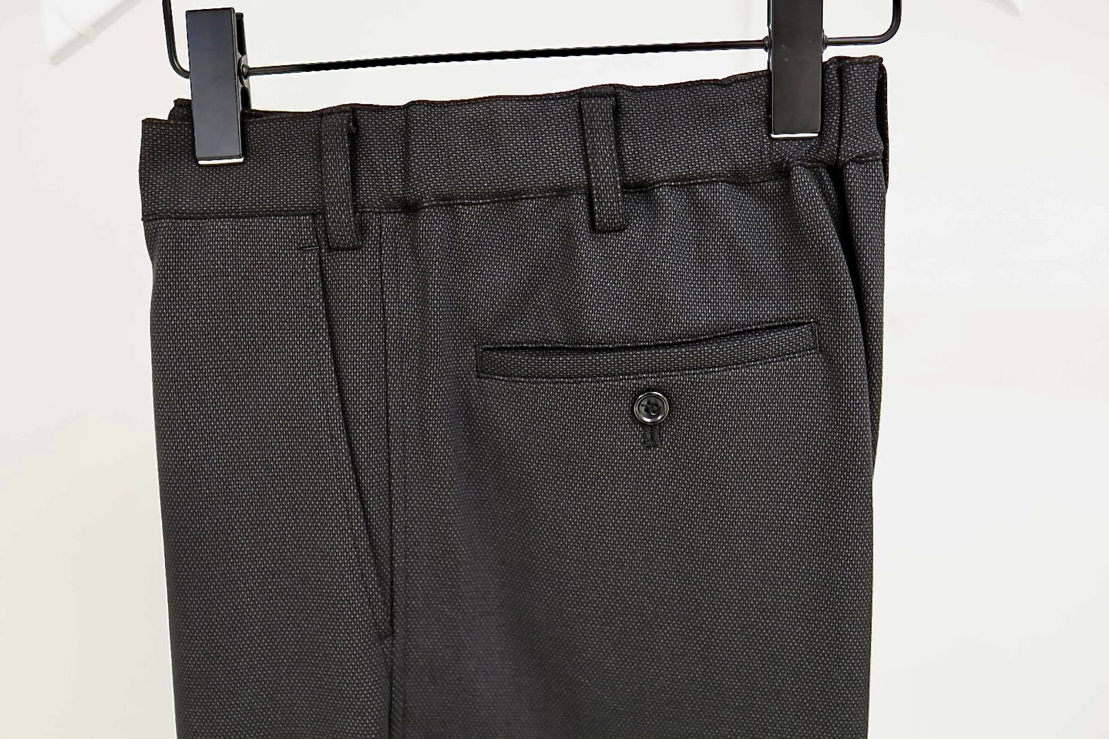 グラフペーパー 25AW SIDOGRAS Melange Ponte Wide Slacks(GM254-40052)BLACK☆11月29日(土)発売！