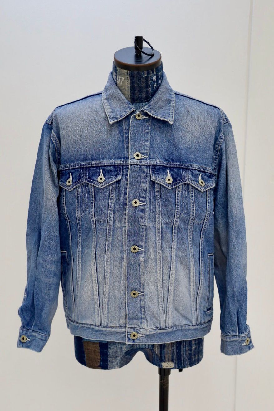 ファンダメンタル デニムジャケット THIRD THIRD JACKET 3YR WASH(FA25JK33U-IND)INDIGO