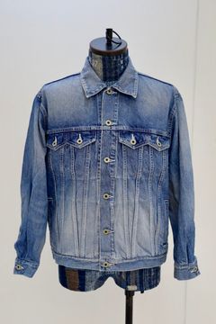 ファンダメンタル デニムジャケット THIRD THIRD JACKET 3YR WASH(FA25JK33U-IND)INDIGO