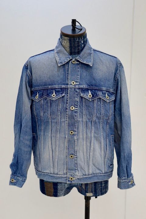 ファンダメンタル デニムジャケット THIRD THIRD JACKET 3YR WASH(FA25JK33U-IND)INDIGO