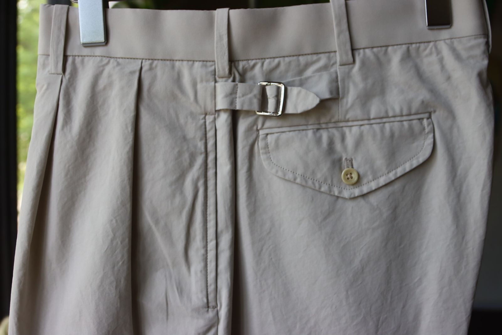 アプレッセショーツHigh Density Weather Cloth Shorts (23SAP-04-04H)ECRU