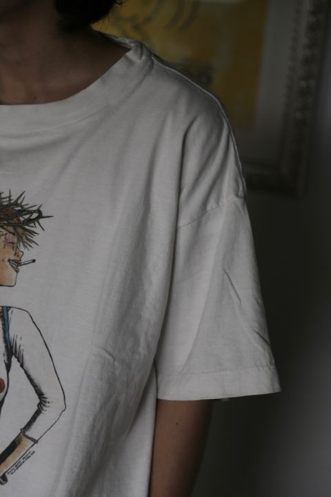 ©︎SAINT M×××××× T-SHIRT PUNK GIRL (SM-A21-0000-006) style. 2021.07.09.