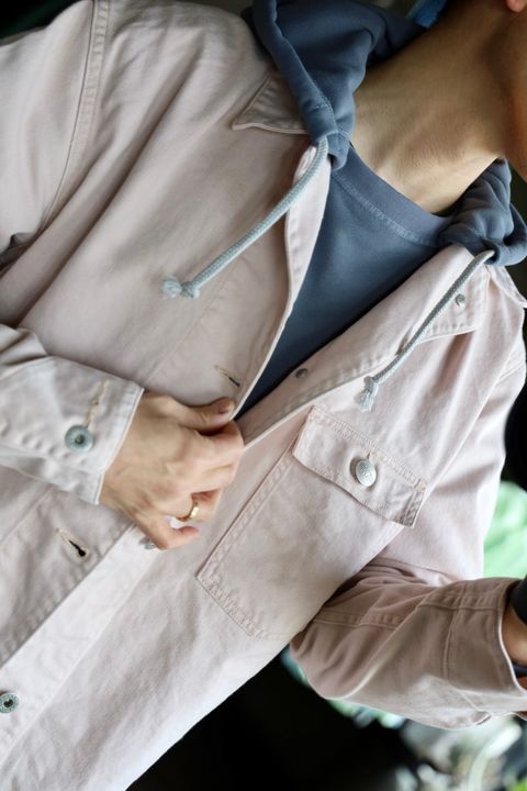 FOUNDOUR ファウンダ 25SS COVERALL JACKETスタイル