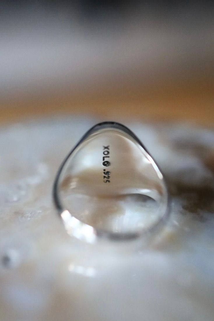 XOLO JEWELRY リング / Oval Mirror Ring(XOR018)★11月15日(土)発売！