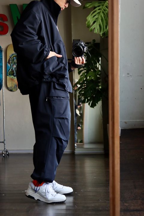 FreshService 23SS SOLOTEX TWILL FUNCTIONAL BLOUSON"NAVY"スタイル