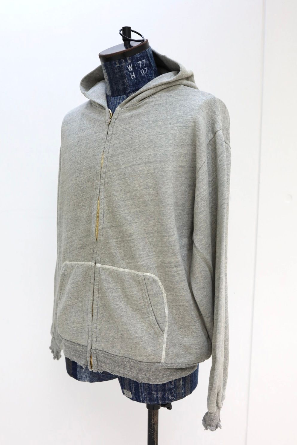 アプレッセ 2026 STYLE1 ジップスウェットフーディー Vintage Light Weight Zip Sweat Hoodie (26SAP-05-07)GRAY☆3月28日(土)発売！