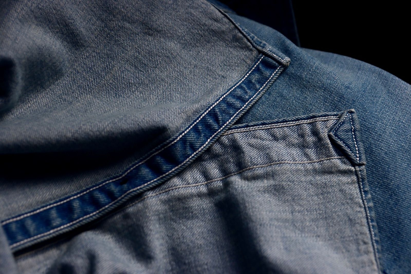 アプレッセ 2025 STYLE2  Vintage Denim CPO Shirt(25AAP-02-05)BLEACH☆8月9日(土)発売！